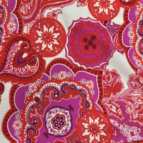 Jude Connally Holly Tunic Mini Dress Captiva Paisley Watermelon - Picture 3 of 13